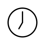 Seven O’clock SVG Icon